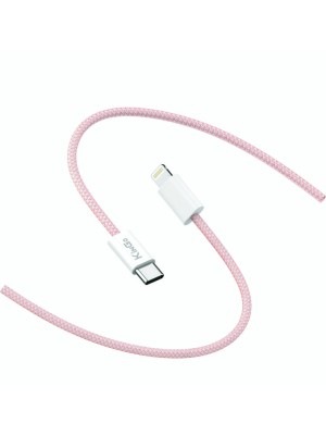 CABO TRANÇADO PD27W TYPE C - IP14 -  ROSA