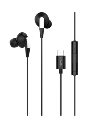 Fone Type C S70 - PRETO