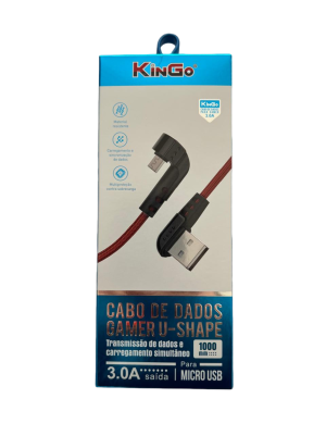 Cabo de Dados U-Shape Micro USB