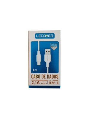 Cabo De Dados Type-C 1m - LECOVER