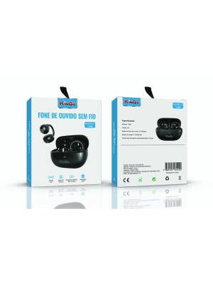 FONE SEM FIO OWS T-208 - PRETO