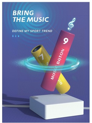 CAIXA DE SOM TK-66 AMARELO